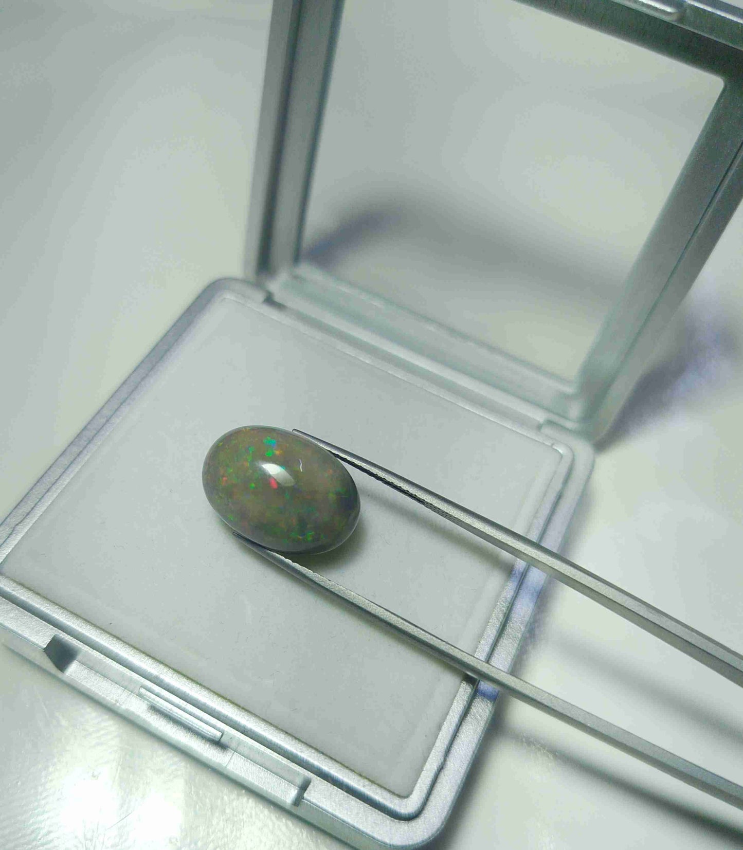 Natural Black Opal Gemstone Cabochon