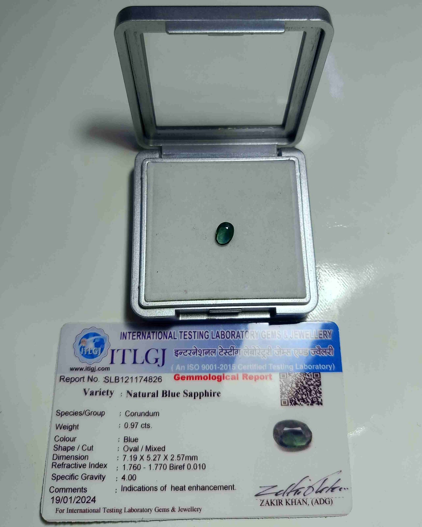 Natural Blue Sapphire - Neelam