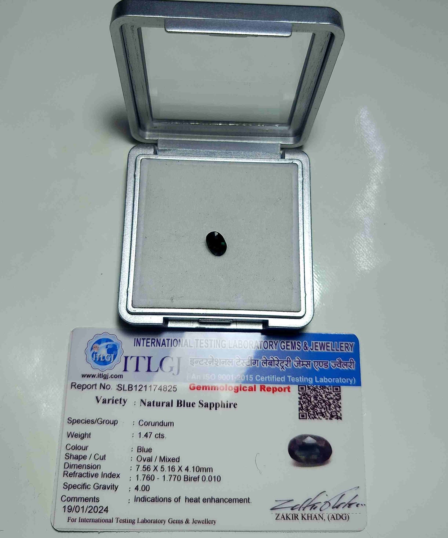 Natural Blue Sapphire - Neelam
