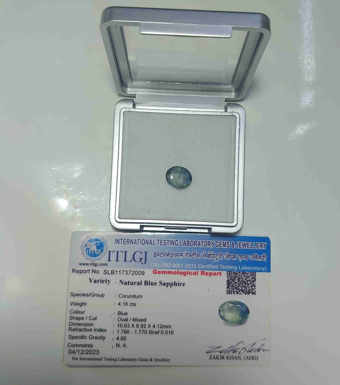 Natural Blue Sapphire- Neelam