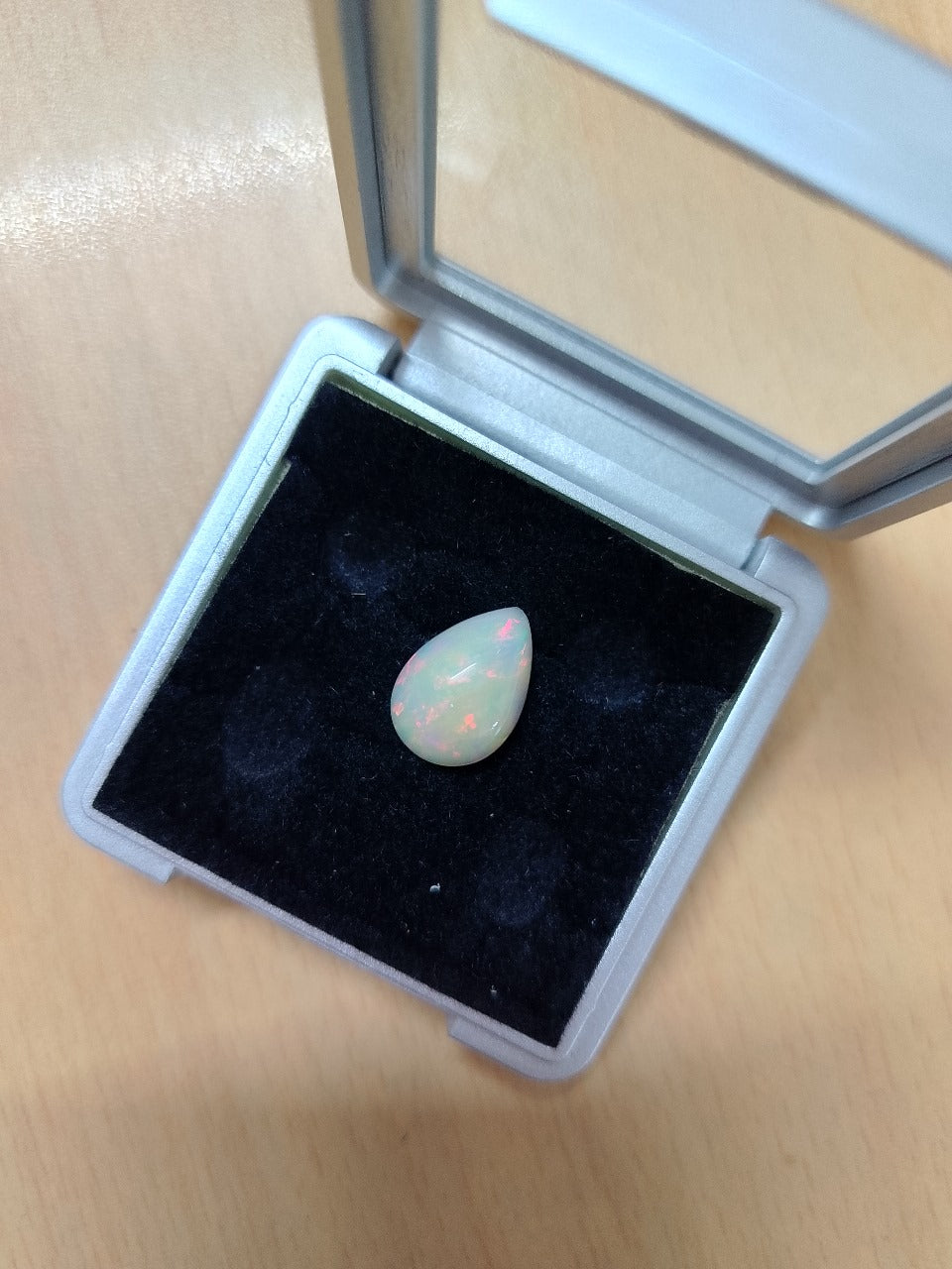 Pear Shape Opal Cabochon AAA Quality Multi Fire Opal Cabochon OPL001