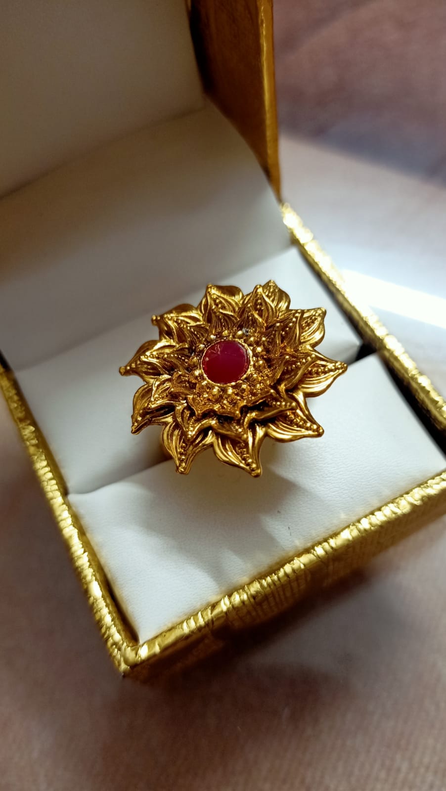 Designer Ring For Women Heavy work of Kundan