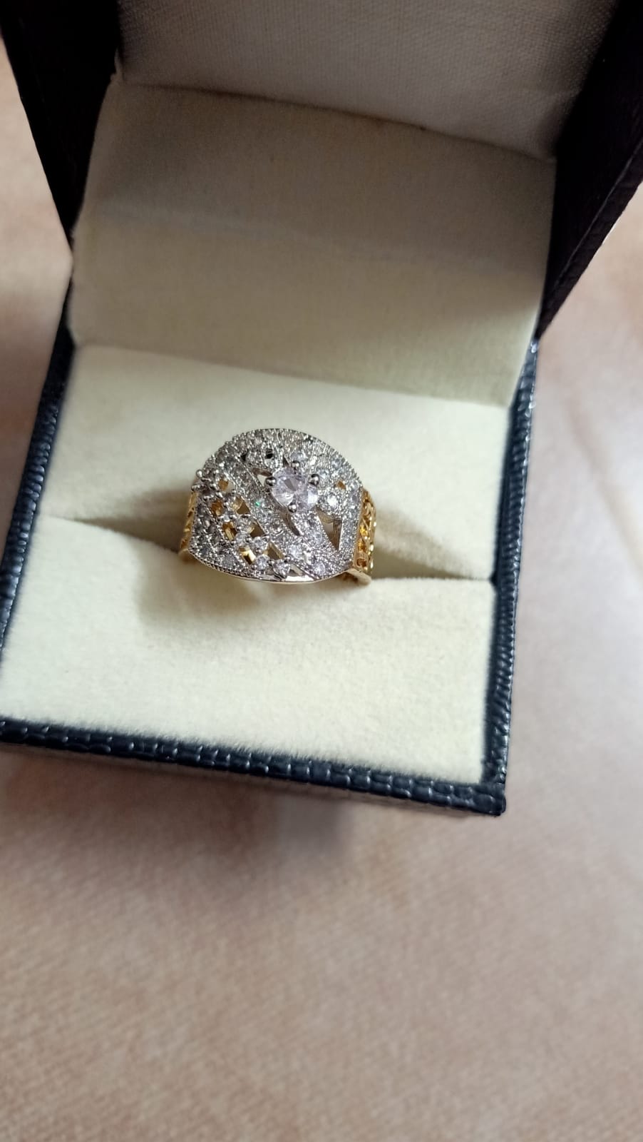 Artificial Beautiful Designer Ring for Women Diamond Artificial