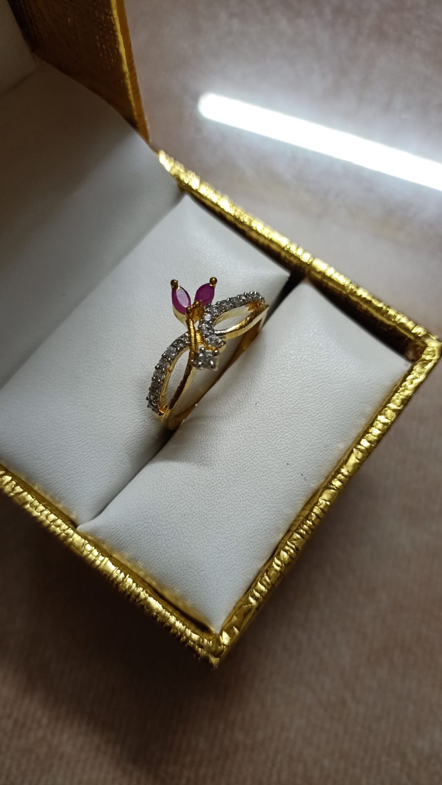 Designer Artificial Diamond Finger Ring For Women New Design