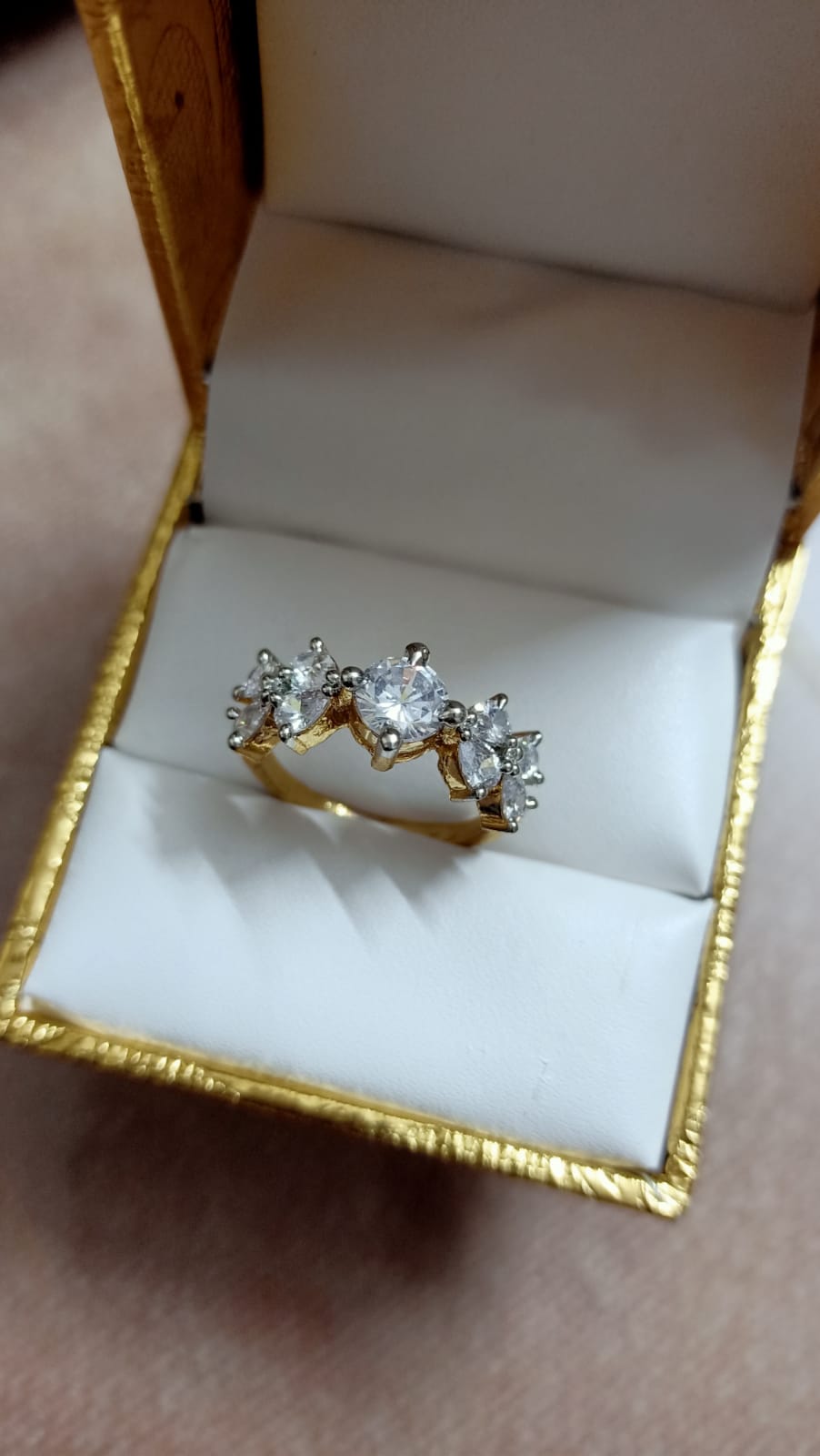 Beautiful Artificial Diamond Finger Ring