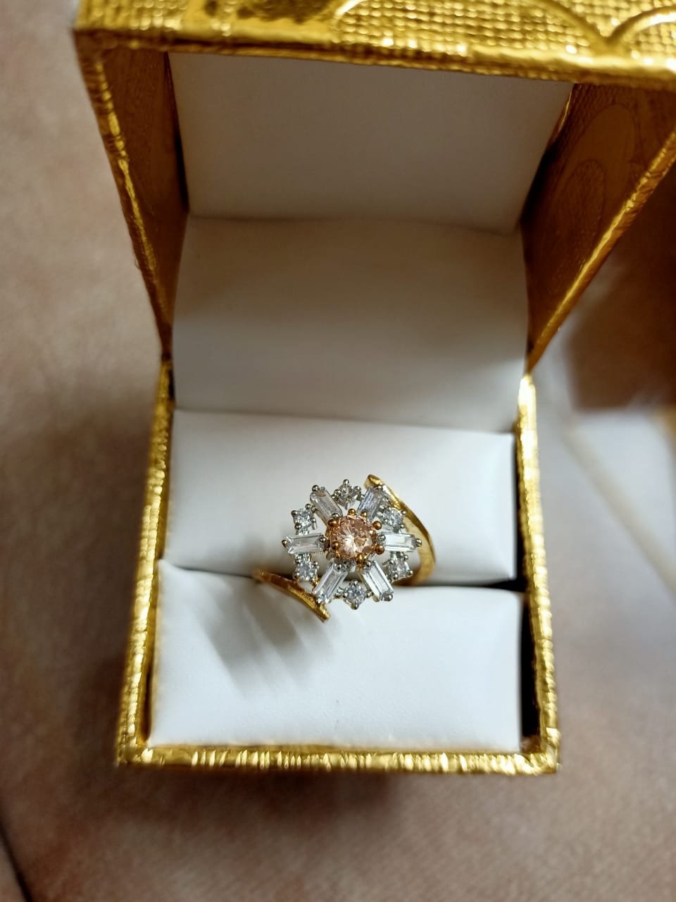 Finger Ring of Gold Plated For Women Latest Design