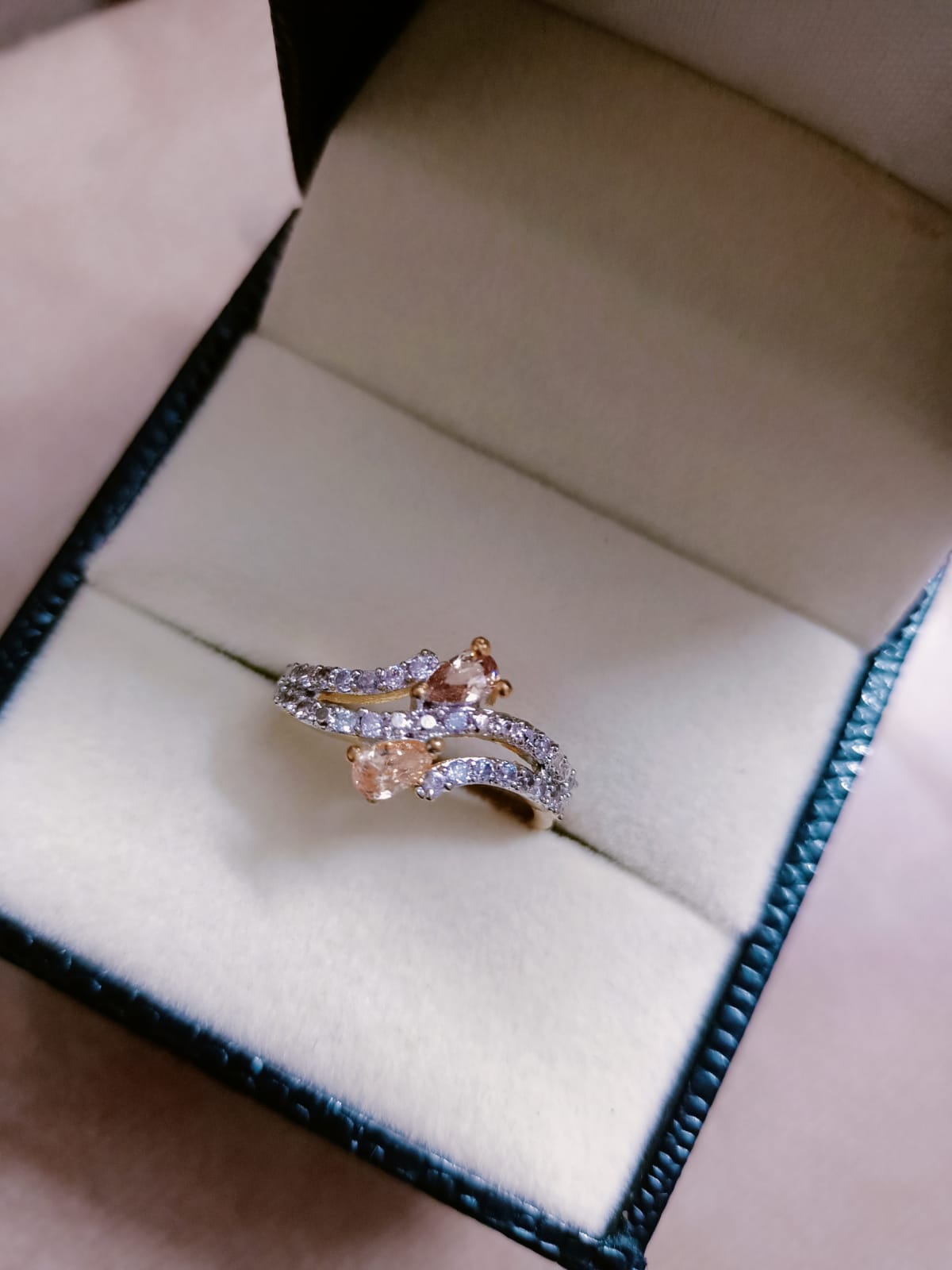 Stylish Gold Plated Designer Ladies Ring