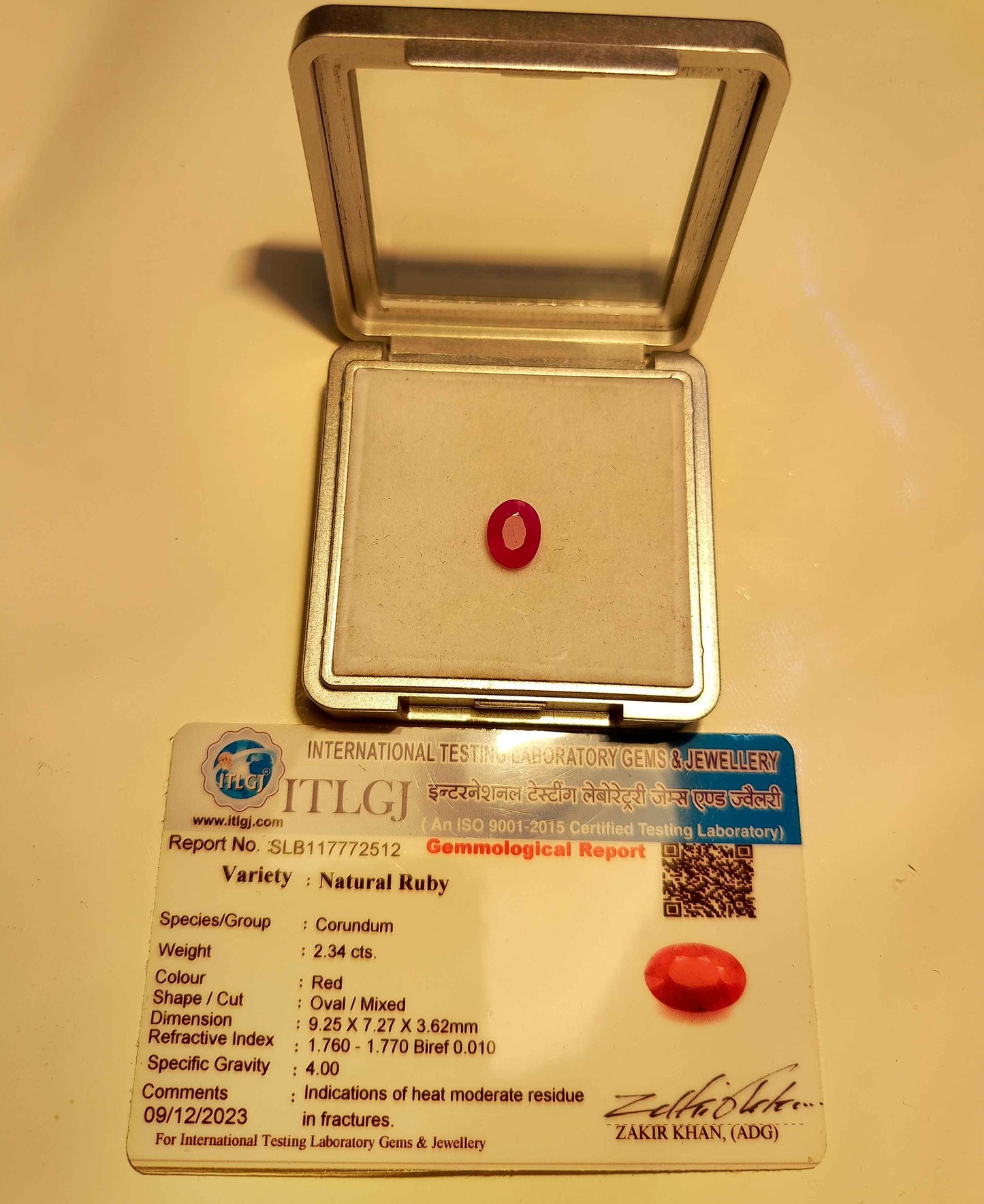 Natural Ruby - Manik