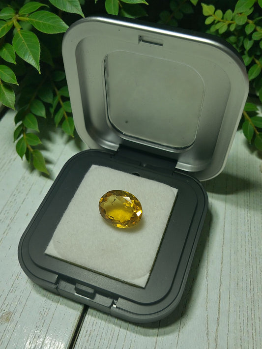Citrine Faceted Stone