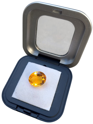 Citrine Faceted Stone