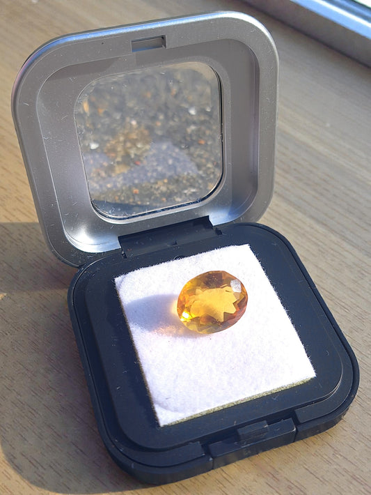 Citrine Faceted Stone