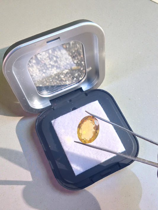 Citrine Faceted Stone