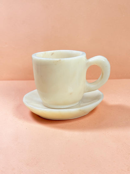 Gemstone Cup & Plate