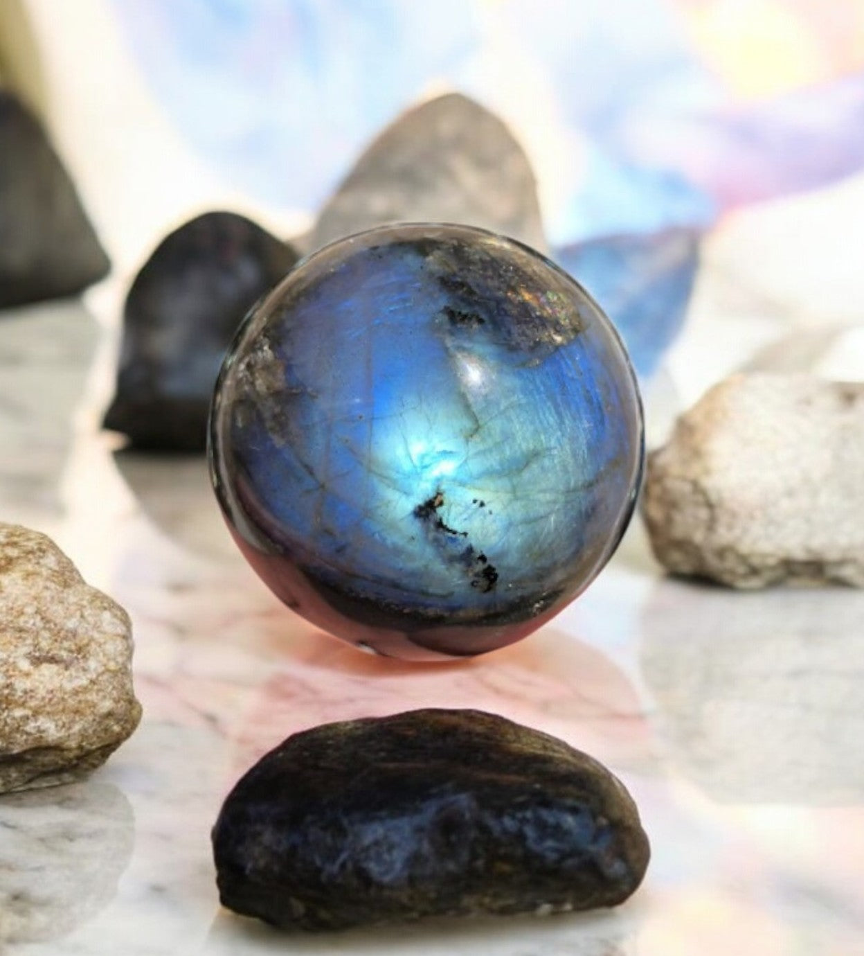 Labradorite Sphere