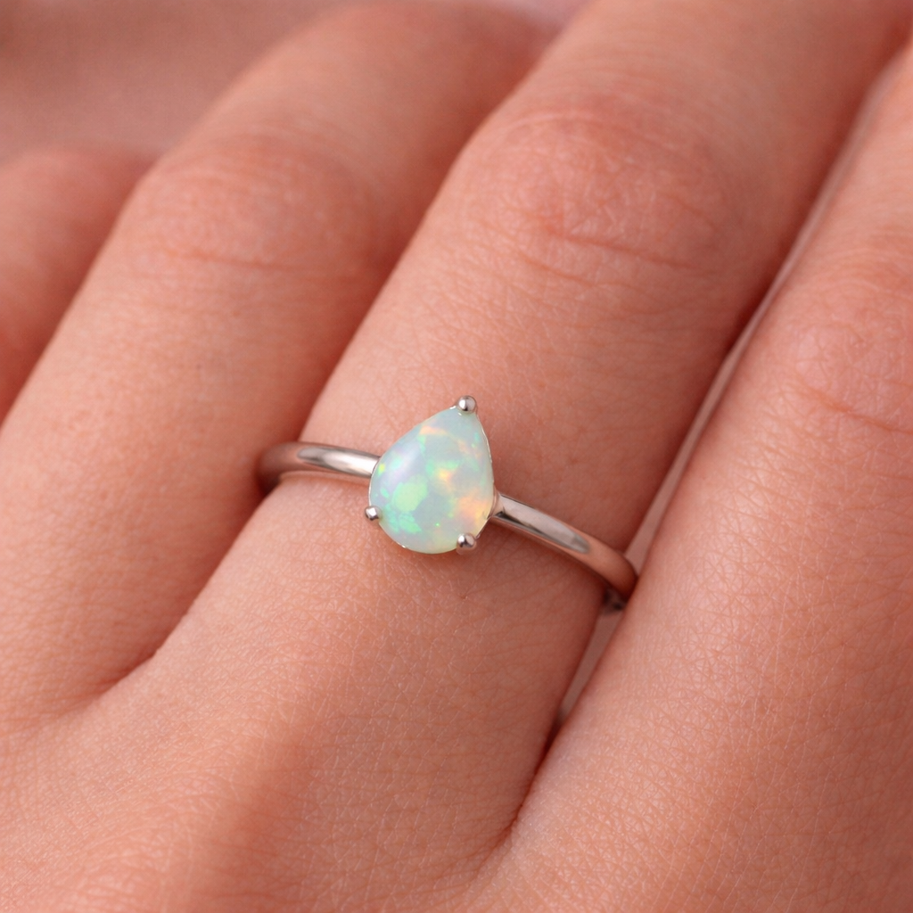 Opal 925 Silver Ring