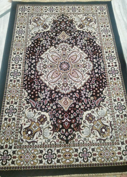 Luxury Look Dark Royal Green Full Size Carpet