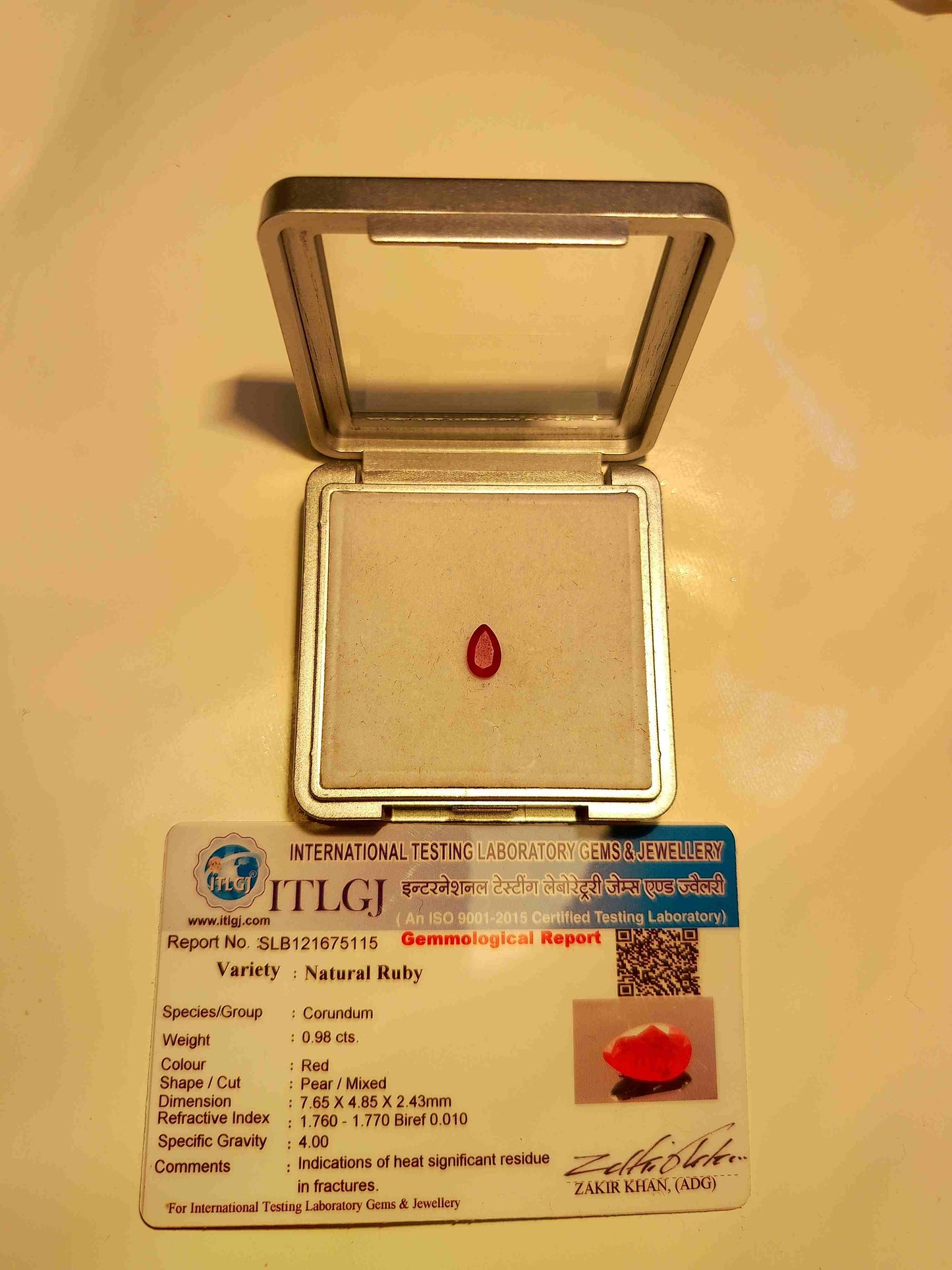 Natural Ruby - Manik