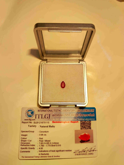 Natural Ruby - Manik