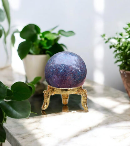 Ruby Crystal Sphere