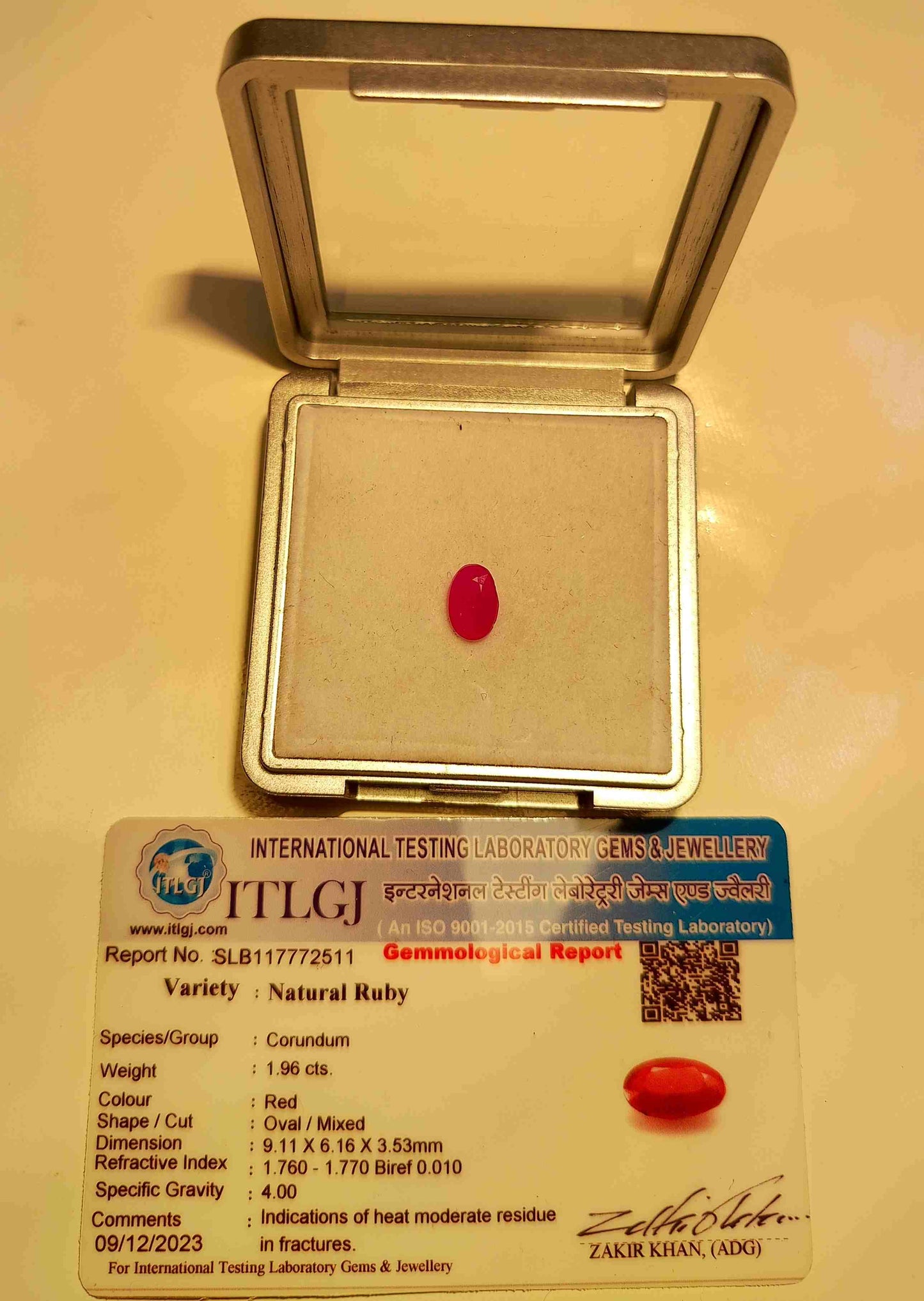 Natural Ruby - Manik