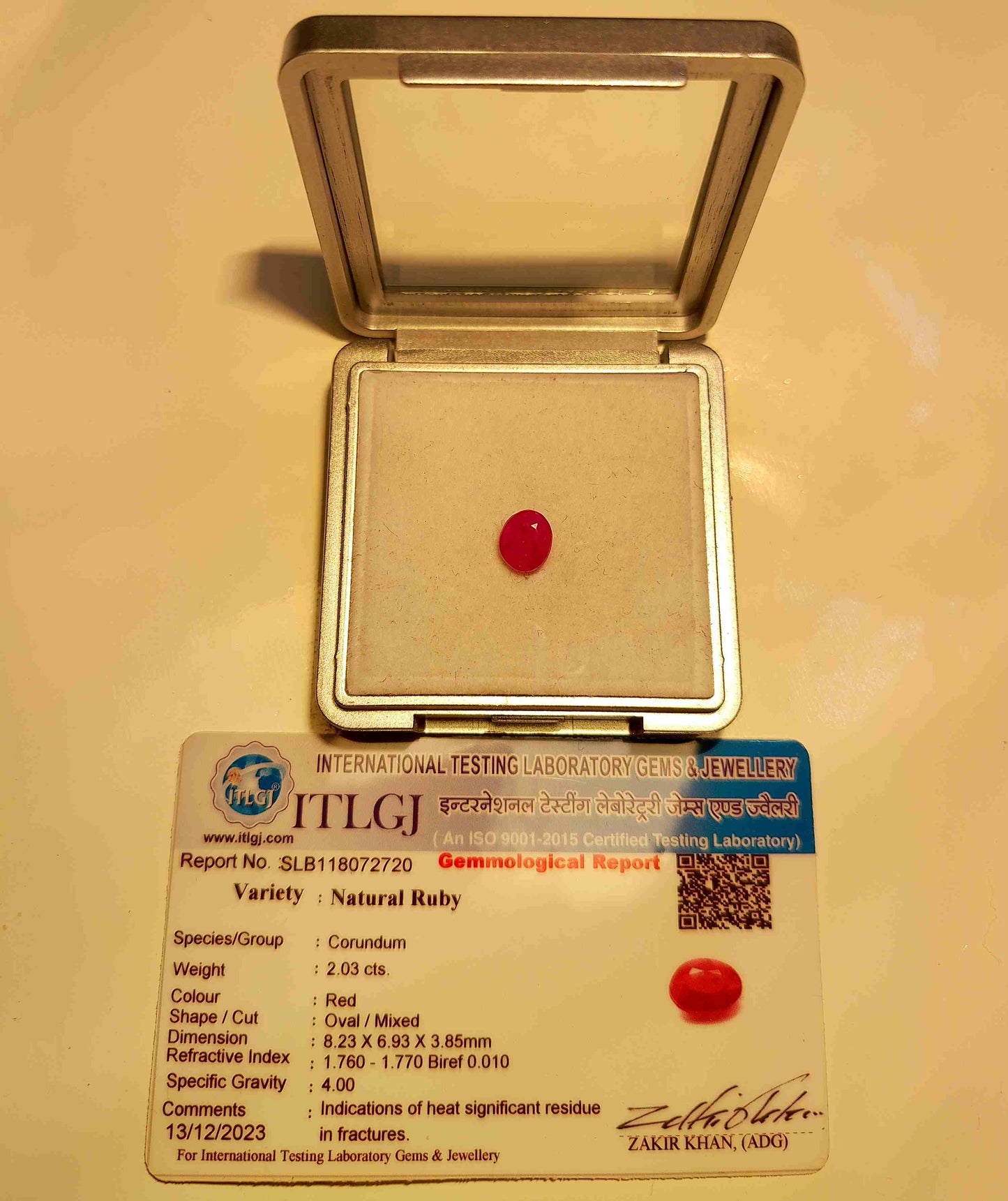 Natural Ruby - Manik
