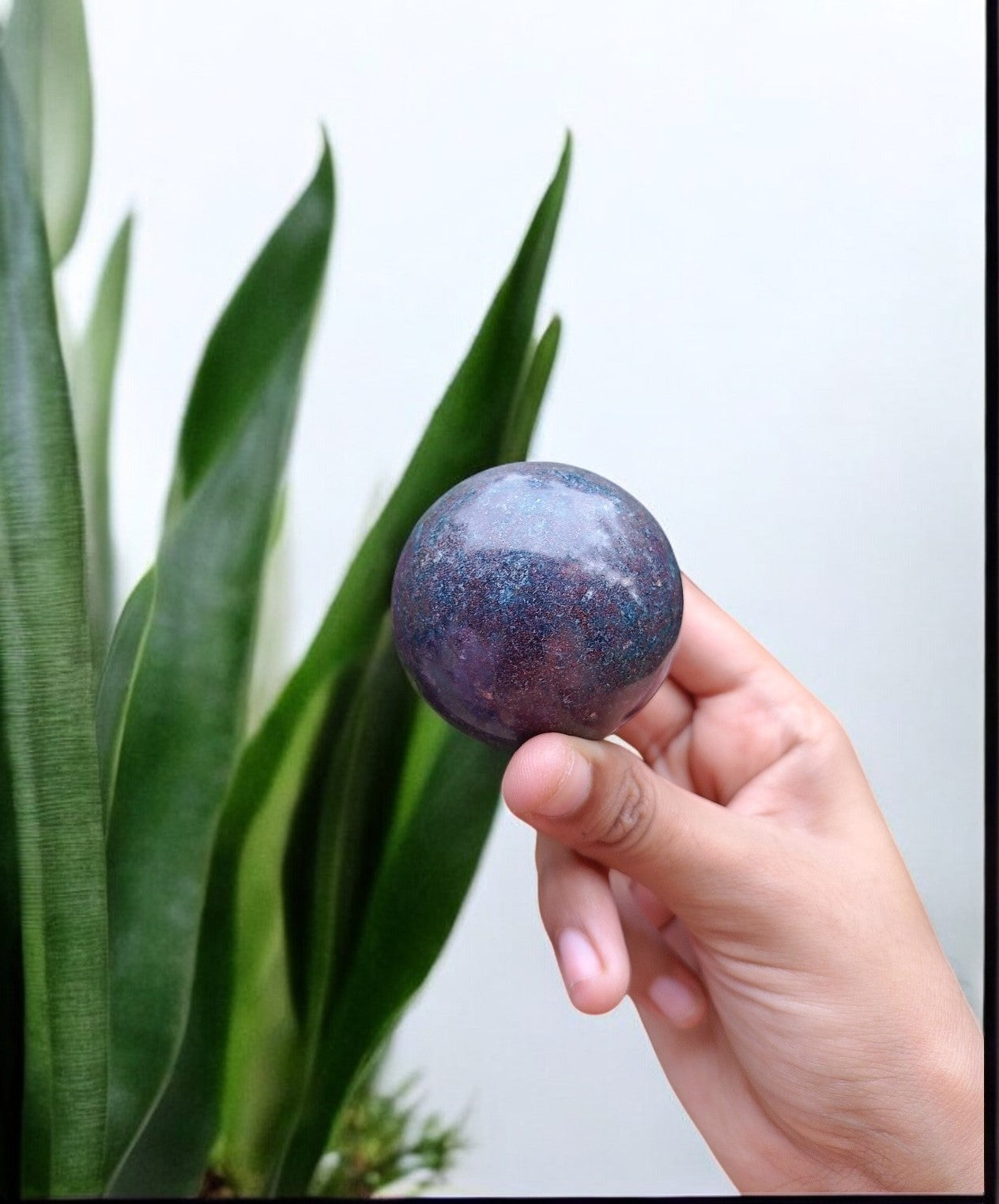 Ruby Crystal Sphere