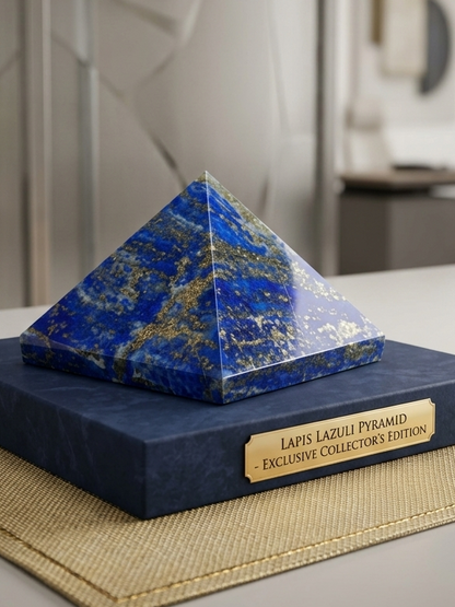 lapis lazuli pyramid