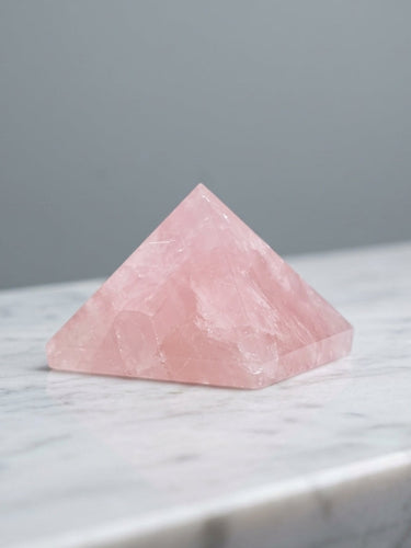 Rose Quartz Pyramid