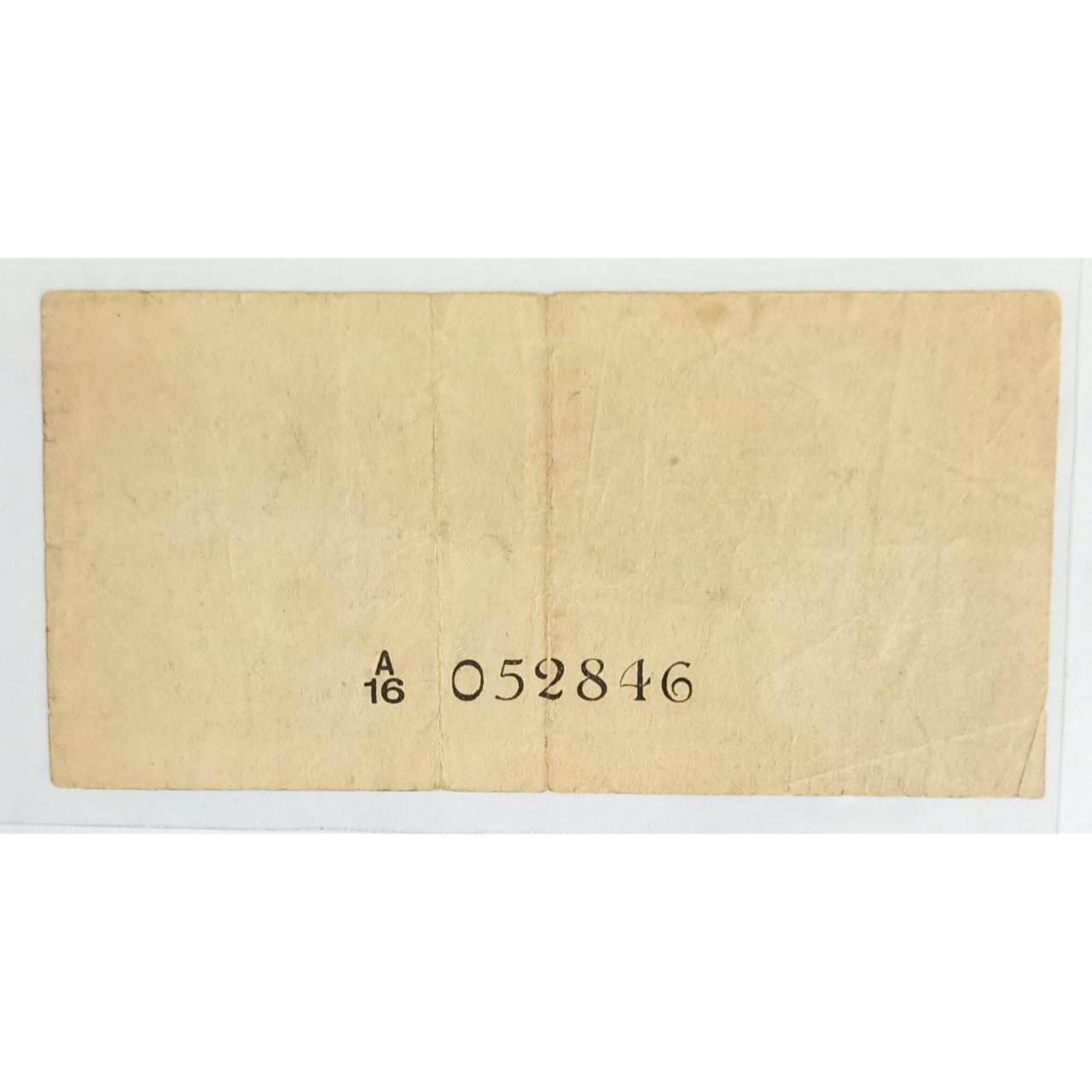 British Ceylon – 25 cents 1942 currency note Original